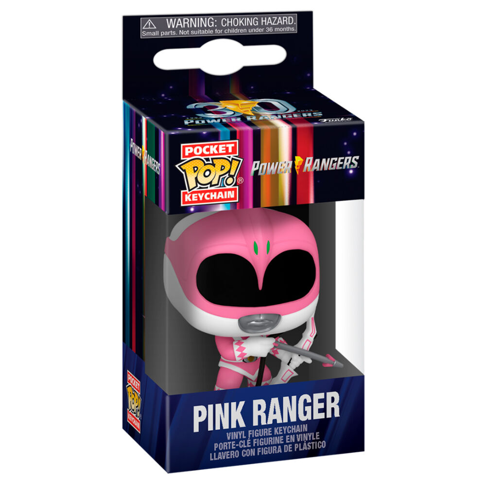 Pocket POP Keychain Power Rangers 30th Anniversary Pink Ranger