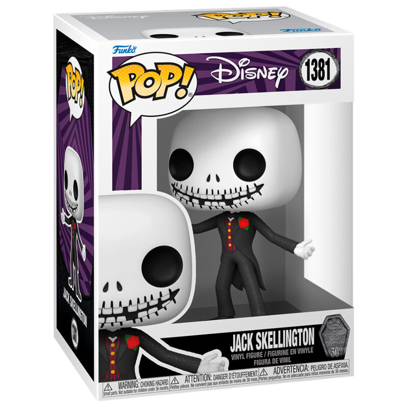 POP figure Disney Nightmare Before Christmas 30th Anniversary Jack Skellington