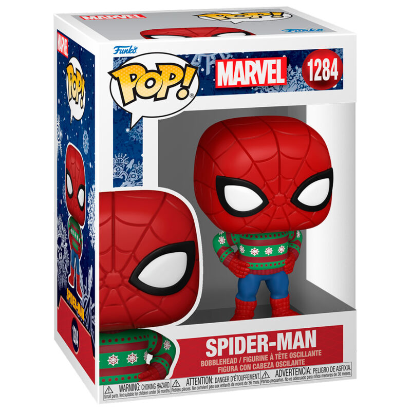 POP figure Marvel Holiday Spiderman