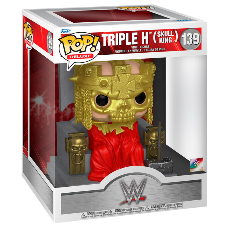 POP figure Deluxe WWE Triple H Skull King