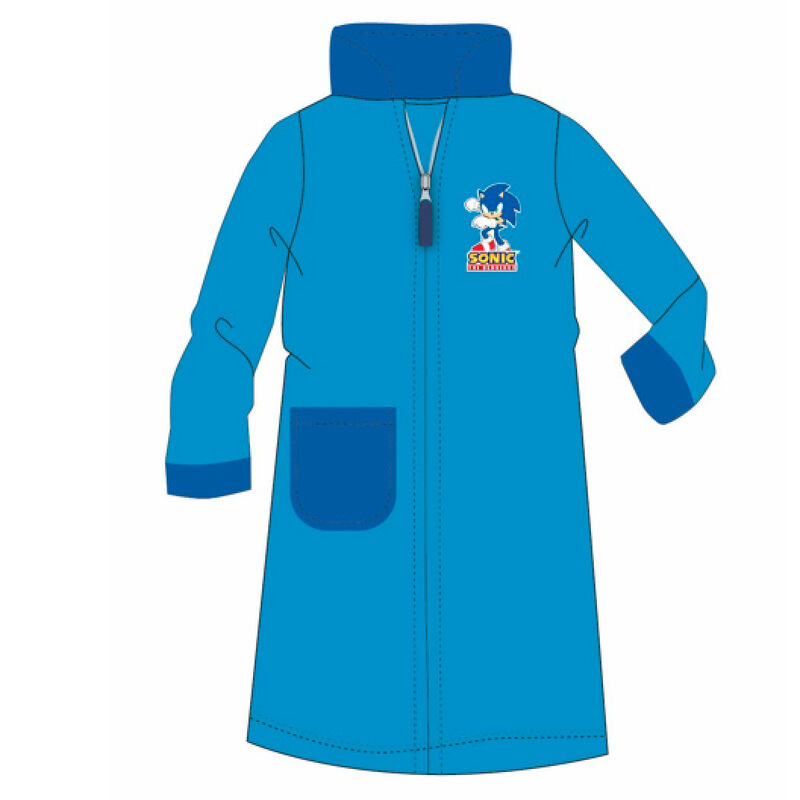 Sonic the Hedgehog coral robe