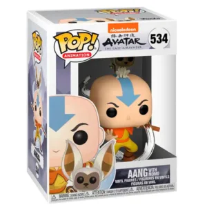 POP figure Avatar the Last Airbender Aang with Momo