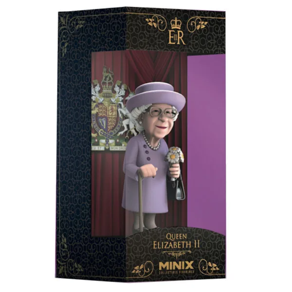 Queen Elizabeth II Minix figure 12cm