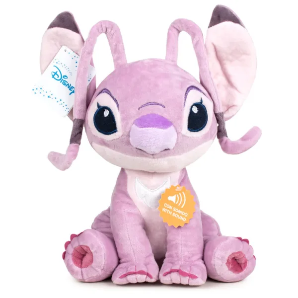 Disney Stitch Angel soft plush toy with 40cm