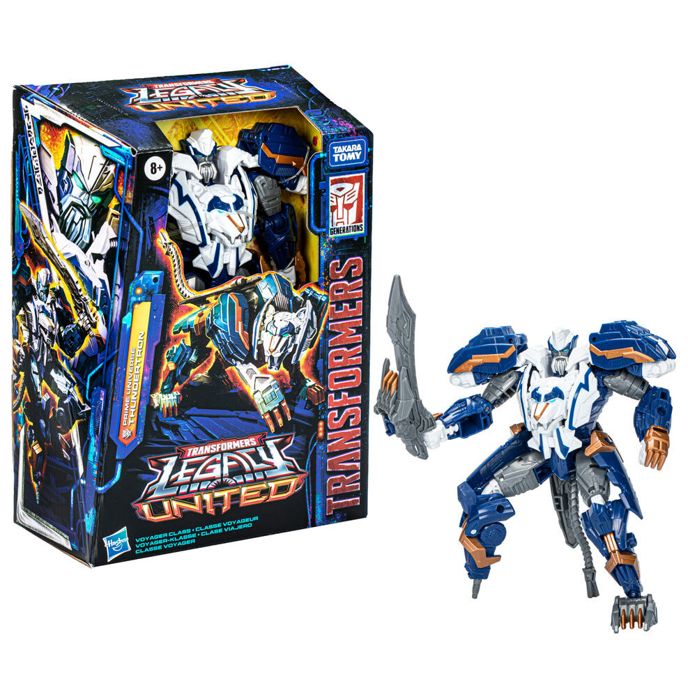 Transformers Legacy United Voyager Class Animated Prime Universe Thundertron 17