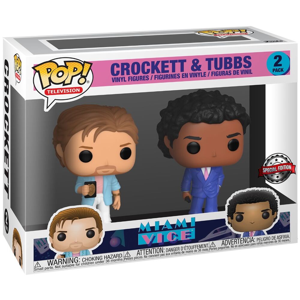 POP set 2 figures Miami Vice Crockett and Tubbs Exclusive