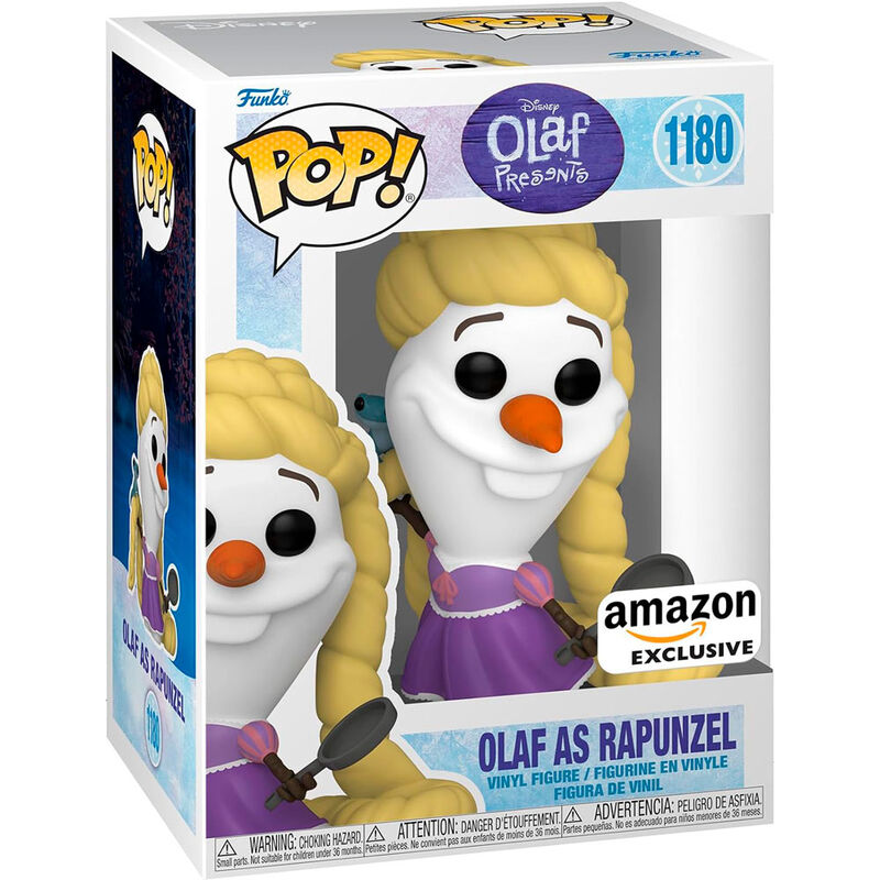 POP figure Disney Olaf Present Olaf as Rapunzel Exclusive