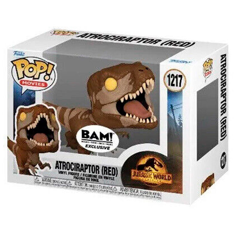 POP figure Jurassic World Atrociraptor Red Exclusive