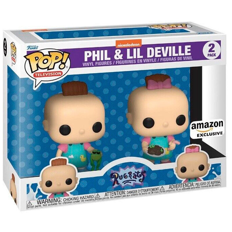 POP pack 2 figures Rugrats Phil & Lil Exclusive