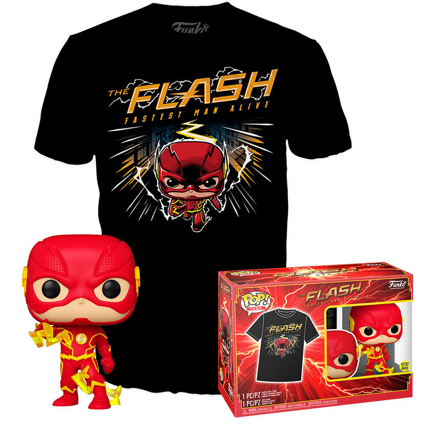 Set figure POP & Tee DC Comics The Flash