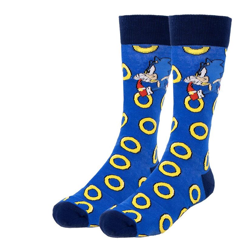 Sonic the Hedgehog adult socks