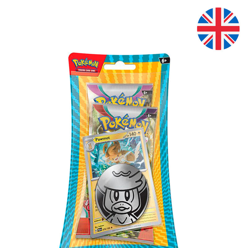 English Pokemon blister pack of collectible cards