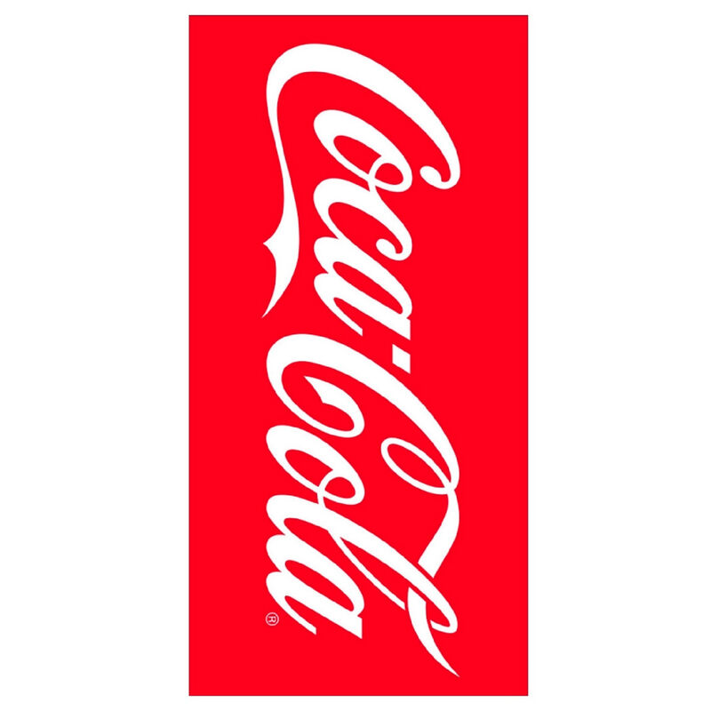 Coca Cola microfibre beach towel