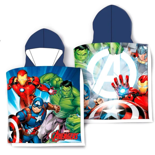 Marvel Avengers microfibre poncho towel