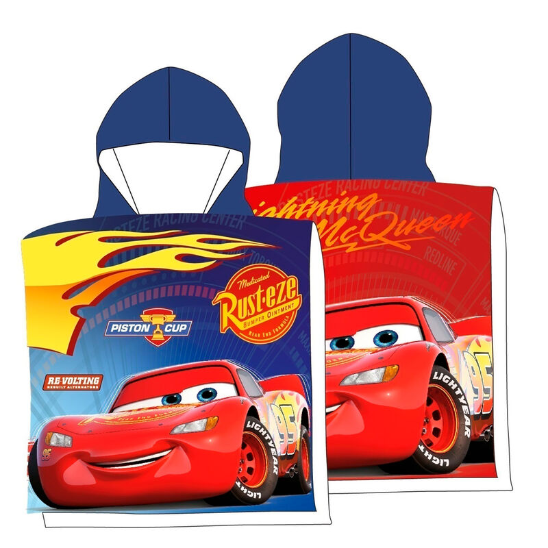 Disney Cars cotton poncho towel