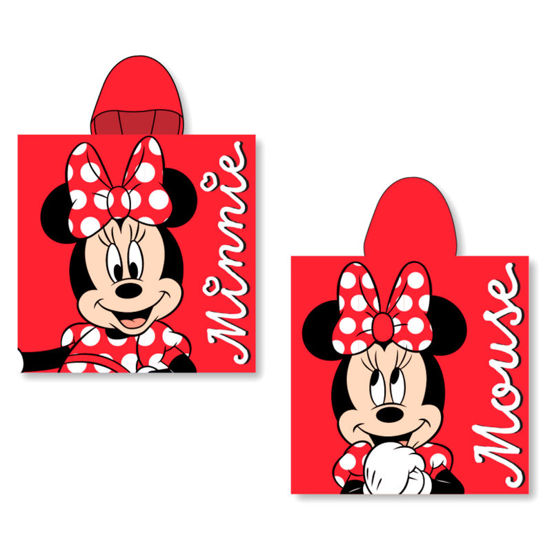 Disney Minnie cotton poncho towel