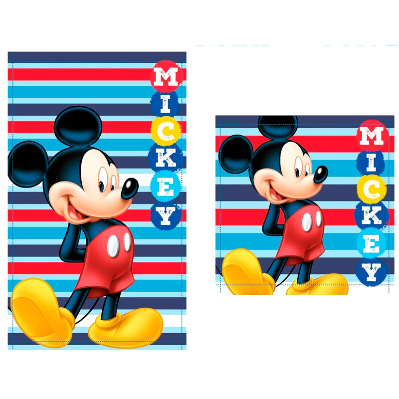 Disney Mickey set 2 cotton bath towels