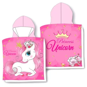 Unicorn cotton poncho towel