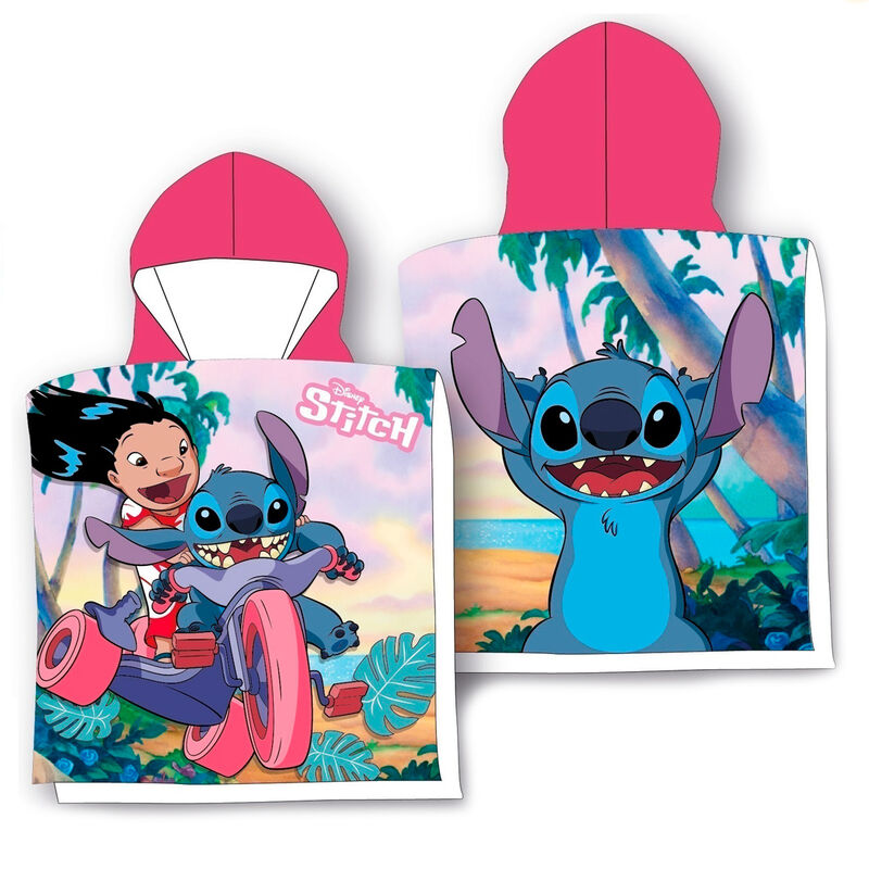 Disney Lilo & Stitch cotton poncho towel