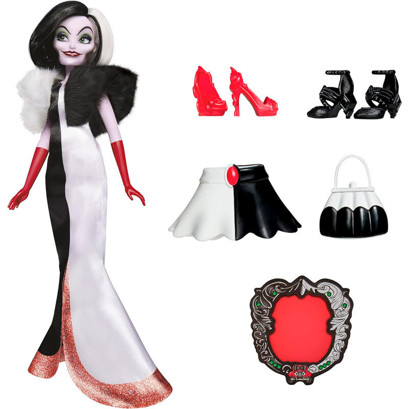 Disney Villains Cruella de Vil doll 28cm