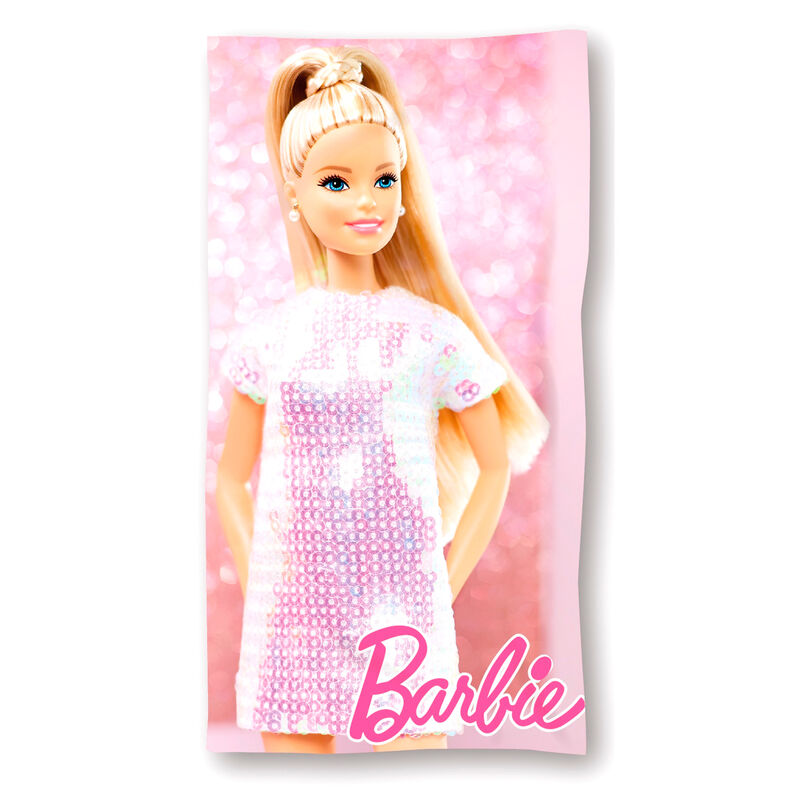 Barbie microfibre beach towel