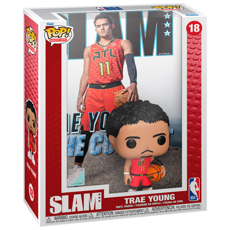 POP figure Cover NBA Slam Trae Young