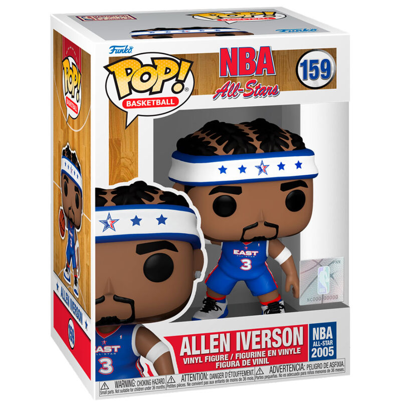 POp figure NBA All-Stars Allen Iverson (2005)