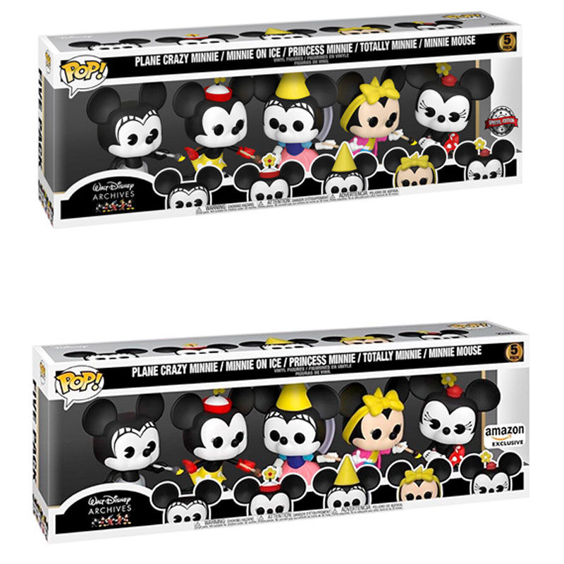 POP pack 5 Disney Minnie Mouse Exclusive