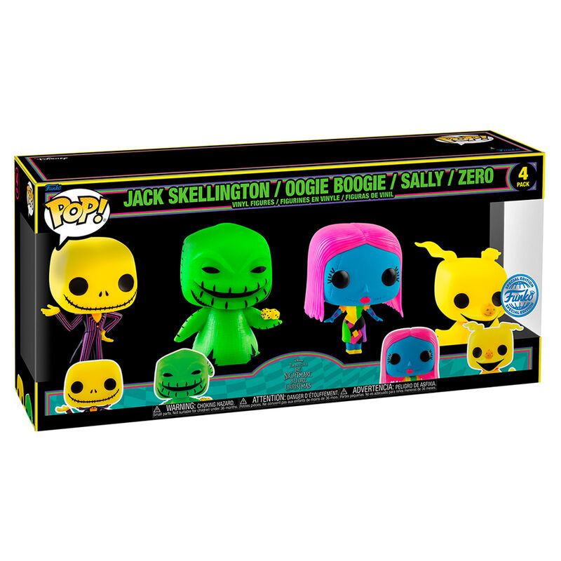 POP pack 4 figures Disney Nightmare Before Christmas Exclusive