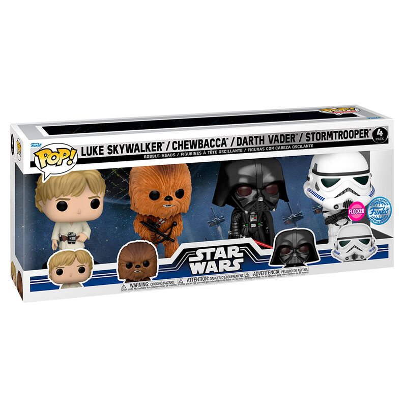 POP pack 4 figures Star Wars New Classics Exclusive