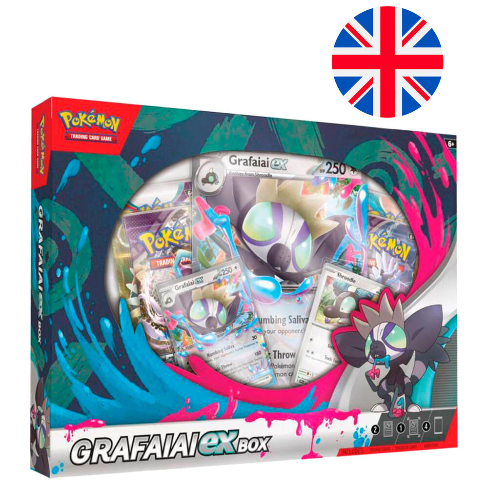 English Pokemon A24 collectible card game box