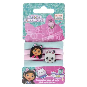 Gabby Doll House set 4 scrunchies