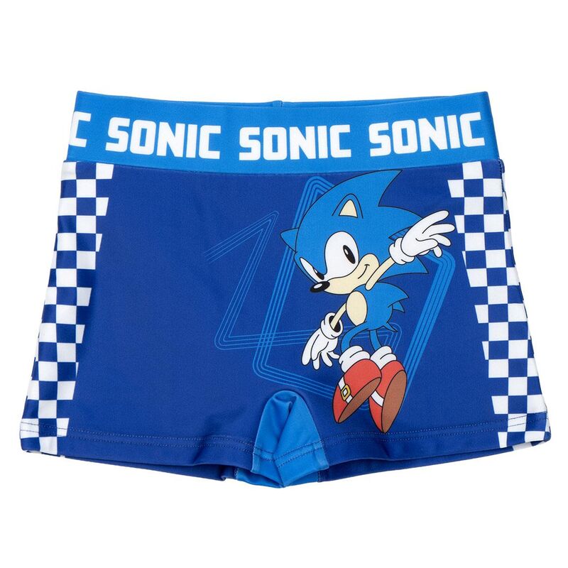 Sonic the Hedgehog boxer swimwear