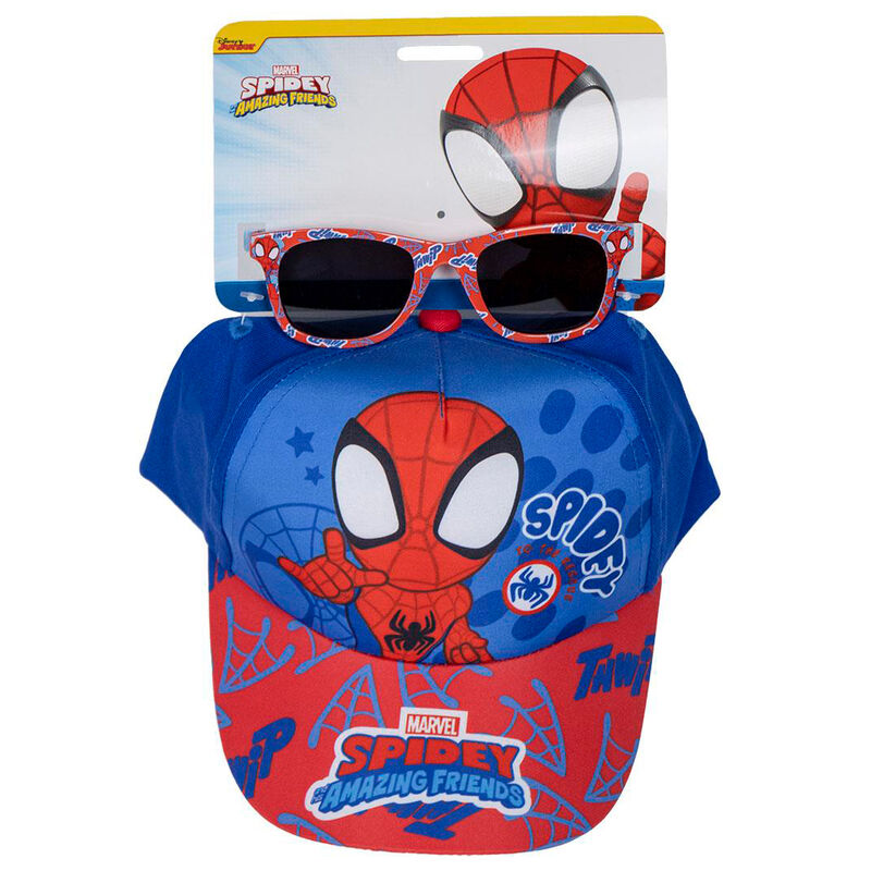 Marvel Spidey Set cap + sunglasses