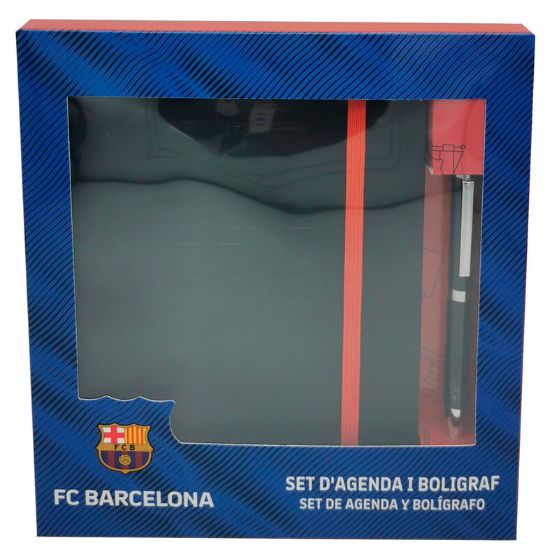 FC Barcelona agenda + pen set