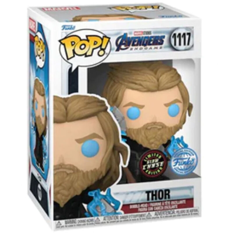 POP figure Marvel Los Vengadores Avengers Endgame Thor Exclusive Chase