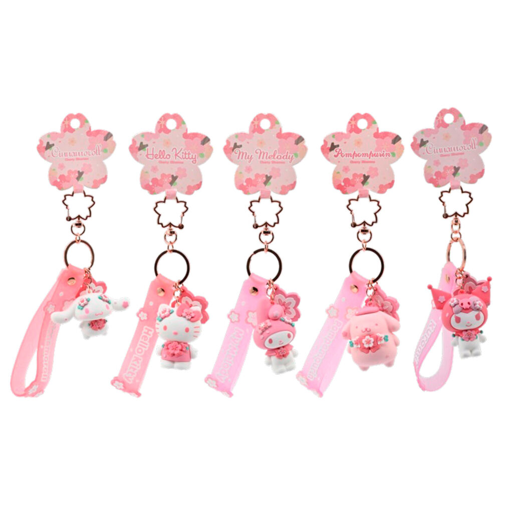 Hello Kitty Sanrio Sakura assorted keychain