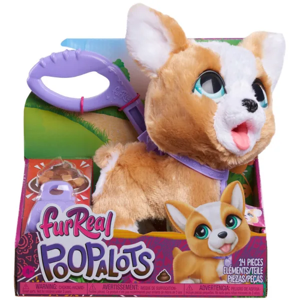 FurReal Poopalots Corgi interactive plush toy