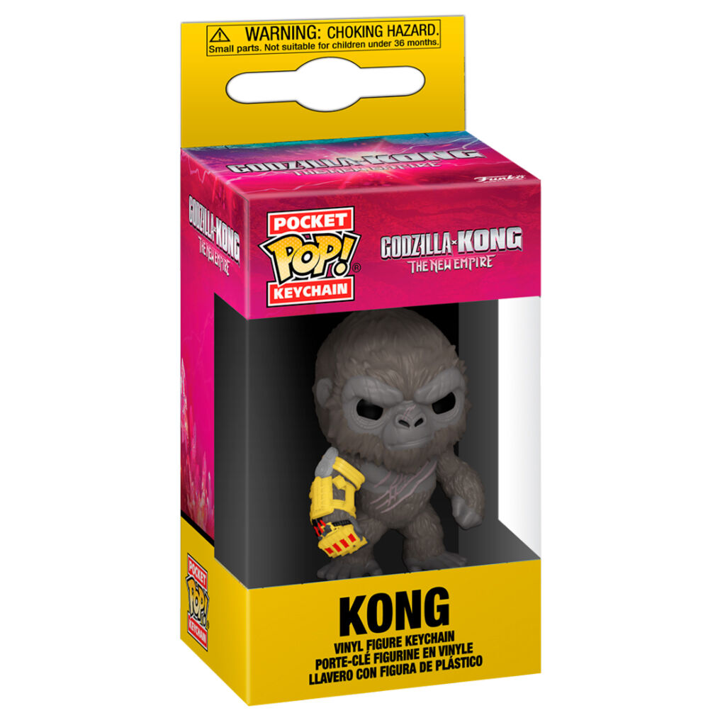 Pocket POP Keychain Godzilla and Kong The New Empire Kong