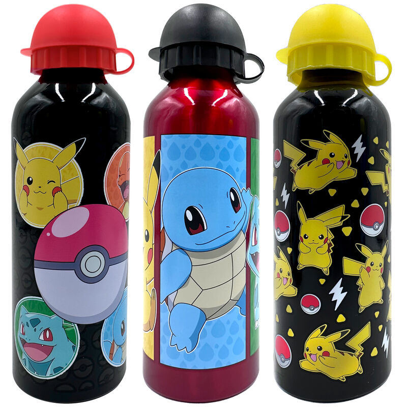 Pokemon assorted aluminium bottle 500ml