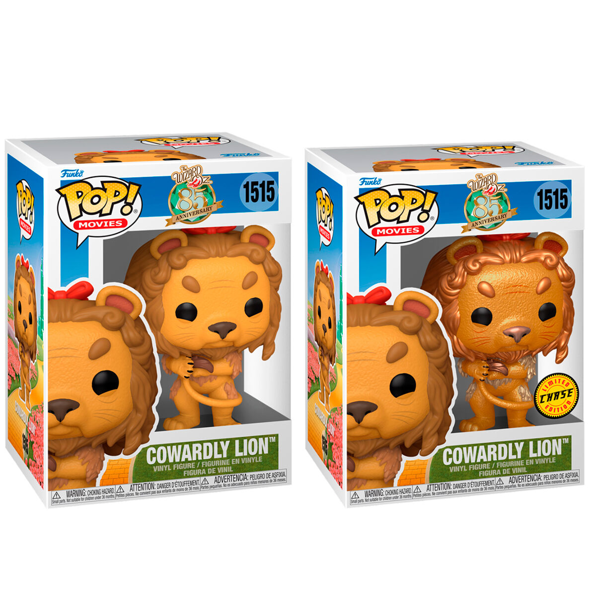 POP figure The Wizard of OZ Cowardly Lion 5 + 1 Chase