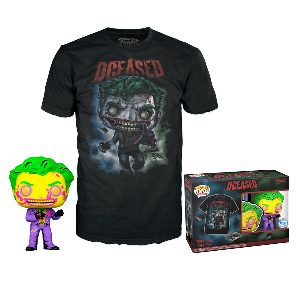 Set figure POP & Tee DC Comics Joker