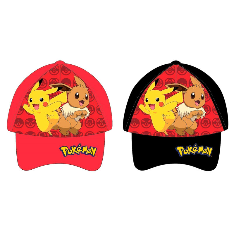 Pokemon Pikachu & Eevee assorted cap