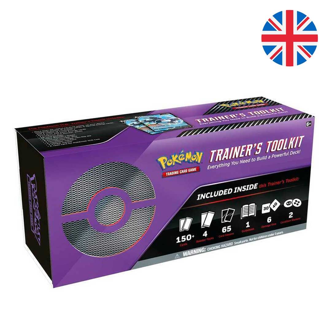 English Pokemon Trainers Toolkit collectible card game case