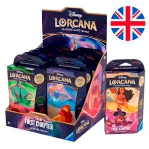 Lorcana English Disney The First Chapter assorted deck of cards