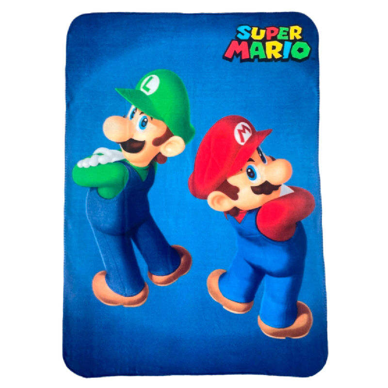 Super Mario Bros polar blanket