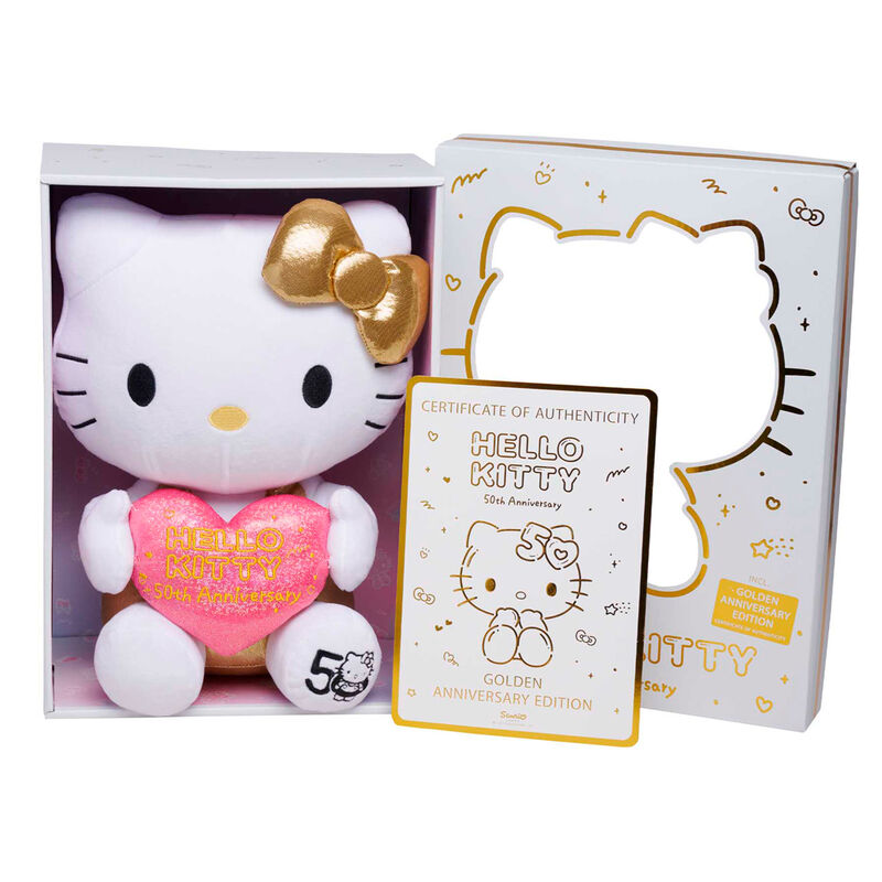 Hello Kitty 50th Anniversary plush toy 30cm