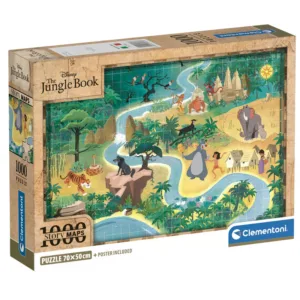 Disney The Jungle Book Map puzzle 1000pcs