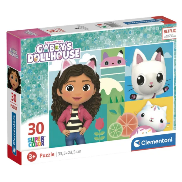 Gabbys Dollhouse puzzle 30pcs