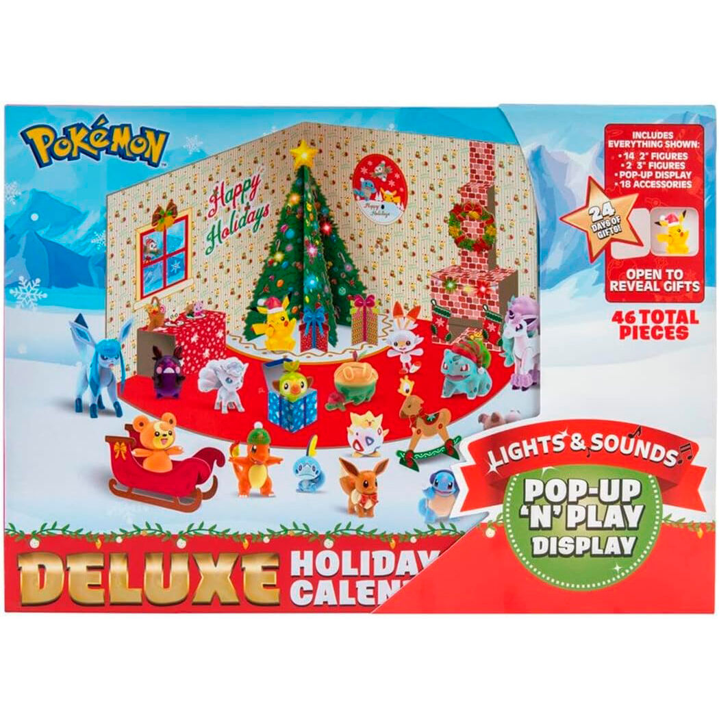 Pokemon advent calendar delux lights and sound